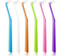 Fregum Lot de 6 stimulateurs de gencives avec embout en caoutchouc
