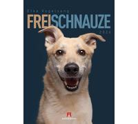 Frei Schnauze Kalender 2026 | Humorvoller Hunde-Kalender im Hochformat (33x45 cm) | Portraits der besten Freunde des Menschen | von Elke Vogelsang
