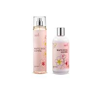Freida and Joe Coffret cadeau spa pour la maison, lotion pour le corps avec parfum hydratant profond, 300 ml et brume corporelle au parfum fin, 225 ml