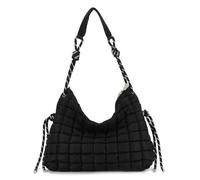 Freiesoldaten Sac Fourre-tout Polaire pour Femmes Léger Matelassé Sac à Bandoulière Puffy doux Grand Sac à Main