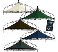 freigarten.de Toit de rechange pour pavillon Modena, à 6 angles, 320 cm, étanche, matériau : panama en PVC, souple, 370 g/m², ultra résistant, modèle 8