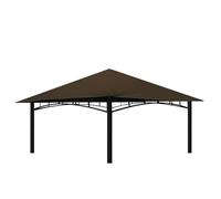 freigarten.de Toit de rechange pour tonnelle de 3 x 3 m - Sable antique - Imperméable - Matériau : panama en PVC, souple, 370 g/m², ultra résistant, modèle 3 (marron)