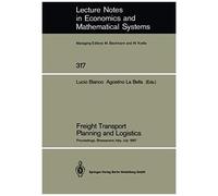 Freight Transport Planning And Logistics