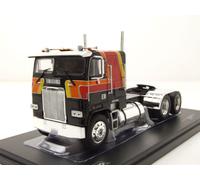 Freightliner FLA Tracteur 1993 Noir Orange Modèle Réduit 1:43 Ixo Models