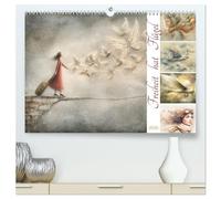 Freiheit hat Flügel (hochwertiger Premium Wandkalender 2026 DIN A2 quer), Kunstdruck in Hochglanz: Bildwelten zwischen Himmel und Sehnsucht - inspiriert von der Idee des Fliegens