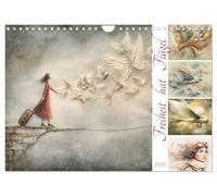 Freiheit hat Flügel (Wandkalender 2026 DIN A4 quer), CALVENDO Monatskalender: Bildwelten zwischen Himmel und Sehnsucht - inspiriert von der Idee des Fliegens