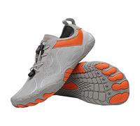Freiluftkind Kokoda Chaussures Pieds Nus (Gris Clair/Taille EU 50) - La Chaussure Pieds Nus Parfaite pour Ton Aventure - Chaussures Pieds Nus Femmes - Chaussure Barefoot Hommes