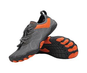 Freiluftkind Kokoda Chaussures Pieds Nus (Gris foncé/Taille EU 49) - La Chaussure Pieds Nus Parfaite pour Ton Aventure - Chaussures Pieds Nus Femmes - Chaussure Barefoot Hommes