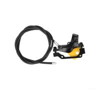 Frein à disque à quatre pistons NUTT pour modèles KuKirin et série G pour G1Pro G2, G2Pro, G2Max, G2Master, G3Pro, fournit une puissance de freinage fiable (avant gauche noir et jaune)