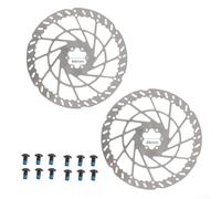 Frein à disque en acier de 220 mm pour systèmes ROTOR utilisés sur les vélos électriques, vélos électriques pliants, scooters et motos électriques (rangée de 44 mm)