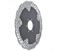 Frein à disque en fibre de carbone ultra léger pour vélos avec trous de montage à six boulons et broche flottante pour minimiser le transfert de chaleur (six clous de 160 mm)