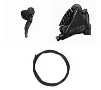 Kit de frein à disque Shimano GRX RX610 + étrier de frein RX400 avec ailette