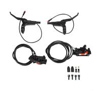 Frein à disque hydraulique avec capteur pour vélos électriques NUTT, compatible avec AD-5 et KuKirin G4 Max, étrier métallique précis pour scooters électriques, noir