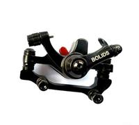 Frein à disque mécanique en alliage d'aluminium pour roue avant ou arrière - Compatible 160 mm/180 mm - VTT pour vélo, route pour vélo et pliable pour composant de frein de vélo (F140-160)