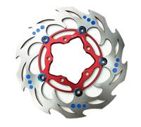 Frein À Disque Pour Aerox Pour Nitro Pour BWS Pour Zuma Pour RSZ Disque de frein flottant pour moto électrique 220 mm/260 mm Disc Brake(260 Red B)