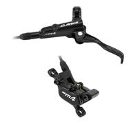 FREIN A DISQUE VTT HYDRAULIQUE CLARKS M4 AVANT 4 PISTONS POST MOUNT NOIR DURITE