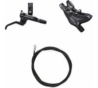 FREIN A DISQUE VTT HYDRAULIQUE SHIMANO DEORE M6000 ARRIERE NOIR DURITE SYSTEME DOUBLE PISTON 1700MM (SANS DISQUE)