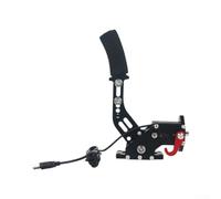 Frein à main capteur Hall 64 bits pour Sim Racing PC (Noir) | Construction en aluminium, course intense pour les sessions, fiabilité robuste, pour le contrôle de la dérive