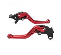 Frein à main de moto Leviers de frein et d'embrayage pour motos pour YAMAHA MT125 YZF-R125 XSR125 MT-125 R125 XSR 125 2016-2023(A Red 2016-2019)