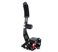 Frein à main en alliage d'aluminium pour Sim Racing 30 cm Compact (Noir) | Technologie de capteur Hall, vibration, réaliste pour la sensation de dérive et le jeu, câble en nylon