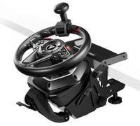 Pack Volant gaming Thrustmaster T128 SimTask pour Xbox et PC + Système d'attache Steering Kit pour jeux de simulation