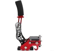 Frein à main USB 16 bits pour PC pour Sims de course, compatible avec Logitech G27, G29, G920, T300, T500, Assetto Corsa Dirt Rally WRC ETS2 (rouge)