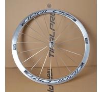 Frein à V Roue Avant de vélo de Route 700C Jantes en Aluminium à Double paroi de 40mm Roues de vélo de Tourisme à dégagement Rapide de 9×100mm, moyeux à roulements scellés 20 Trous F/V