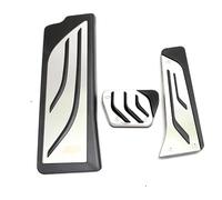 frein Accélérateur Couverture Pour BMW Pour Série 3 G20 G21 330i 330e 430i 440i Conduite Gauche Cache-pédales D'accélérateur Frein Repose-pieds Kit Garniture Sans Perçage Acier(3PCS)