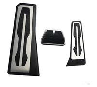 frein Accélérateur Couverture Pour BMW Pour Série 5 6 7 F10 F11 12 F07 GT F01 F02 Style Repose-pieds Pédale De Frein Accélérateur Boîte Automatique Conduite À Gauche Pédales