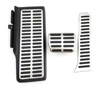 frein Accélérateur Couverture Pour VW Pour Golf Pour Touran 1T 5T 2003-2015 Accélérateur Frein Repose-pieds Antidérapants Pédale D'embrayage Pédales Voiture En Acier Inoxydable(3. pcs)