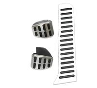 frein Accélérateur Couverture Pour VW Pour Jetta Pour Golf 5/6 MK5/MK6 Pour GTI Pour Scirocco Pour Tiguan Pour Passat B6/B7/CC Pour Line Repose-pieds Pédales D'accélérateur Frein(MT 3pcs)