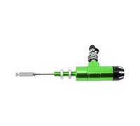 Frein arrière Maître-Cylindre Système universel de tige de maître-cylindre de frein d'embrayage hydraulique de moto adapté pour Yamaha Maître cylindre frein avant(Green)