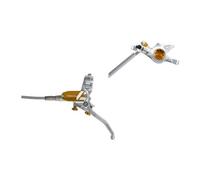 Frein avant hope tech4 x2 argent bronze durite aviation