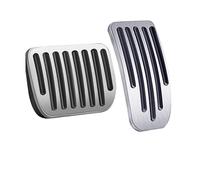 Frein Couvercle Pédale Carburant Pour Tesla Pour Model Y Pour Model 3 2021-2024 Highland Accessories Coussinets De Pédale Antidérapants En Alliage D'aluminium