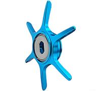 Frein de frein Sixstar en alliage d'aluminium usiné CNC pour moulinet de pêche Aldebaran 22 BFS/25 DC, adapté pour les modèles Shimano et Aldebaran, mise à niveau du moulinet (bleu)