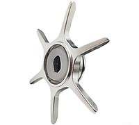 Frein de frein Sixstar en alliage d'aluminium usiné CNC pour moulinet de pêche Aldebaran 22 BFS/25 DC, adapté pour les modèles Shimano et Aldebaran, mise à niveau du moulinet (argent)