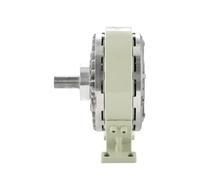 Frein d'embrayage à poudre magnétique, 0.6-10KG, arbres simples/doubles, frein à poudre électromagnétique DC24V avec Base(FZ-A-100 10kg)