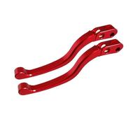 Frein d'embrayage Levier de frein et d'embrayage Radial CNC pour moto, pompe hydraulique, maître-cylindre, poignée pour Adelin PX1 Frando 7nb L ou R Ensemble Poignée Leviers(2 piece Red)
