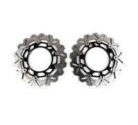 Frein Disque flottantr Disque de Frein AV&Ant pour Moto, Accessoires pour Diversion YZF R6 2003 2004 YZF-R6 XJ6 F XJ600F 2010 2011 2012