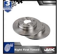 Frein Disque Set - Arrière - 260mm - Pour Honda Accord LV,Legend L. ,Prelude LV