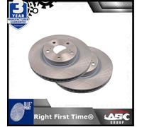 Frein Disque Set - Avant - 296mm - Pour Lexus Es - Toyota Auris , Avalon, Camry