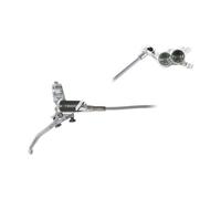 Frein droit hope tech4 e4 argent gris durite aviation