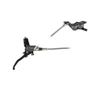 Frein droit hope tech4 e4 noir gris durite aviation