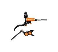Frein droit hope tech4 evo tr4 noir orange durite standard