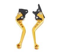 Frein Embrayage Maître Poignée De Frein D'embrayage De Moto 2 Pièces Levier De Tambour Klaxon Modifié Levier À Main Réglable Accessoires De Moto Levier Frein Moto Levier Embrayage Frein(Yellow)