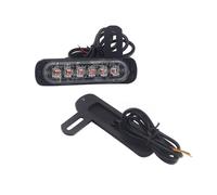 Frein Feu Arrière Kit de feux de freinage à double LED avec support de plaque d'immatriculation, feu arrière auxiliaire DRL pour VTT et motocross