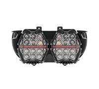 Frein Feu Arrière Phare LED pour moto pour Touring pour Road pour Glide FLTR 2015-2023, feux de route et de croisement DRL 12 V, accessoire de phare LED
