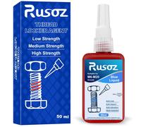 Frein Filet Faible Résistance 50ml Frein Filet Normal Pour Le Collage De Métalliques Colle Haute Temperature Colle Blocage Vis Écrou (Bleu)