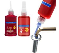 Frein Filet Résistance,Colle Bloc Écrou,Colles D'étanchéité Pour Vis Métalliques,Colles D'étanchéité Colle Métallique,Fixation De Vis Et Mastics De Filetage(2pc,50ml+50ml)