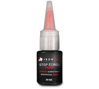 Frein Filet Rouge 10ml - IRONTEK | IT117 | Résistance Élevée 25 Nm | Démontable | Écrous Vis Carter Pompe | Auto Moto Pro